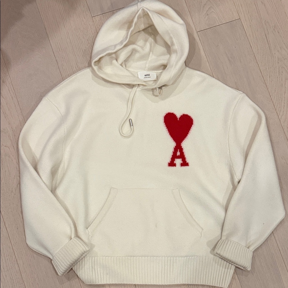 Ami Alexandre Mattiussi Off-White Knit Sweater